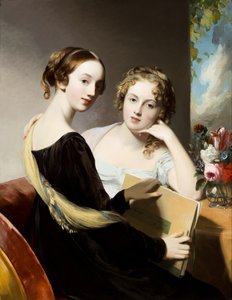 Portrait of the Misses Mary and Emily McEuen by Thomas Sully