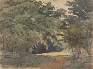 Tree-lined Lane by Thomas Sully