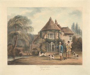 A Set of Four - Shooting: Plate I. Going Out by Thomas Sutherland