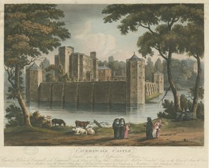 Caverswall Castle by Thomas Sutherland