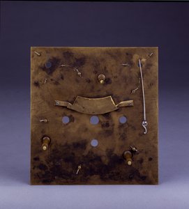 Miniature striking bracket clock, no. 222 (detail)