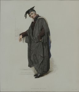 Bachelor of Law, Engraved by J. Agar, Published in R. Ackermann