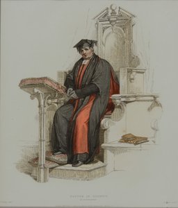 Doctor in Divinity, Engraved by J. Agar, Published in R. Ackermann