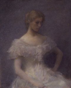 Young Girl Seated