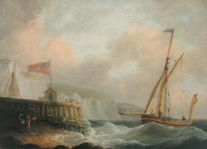 Cutter Entering Harbour