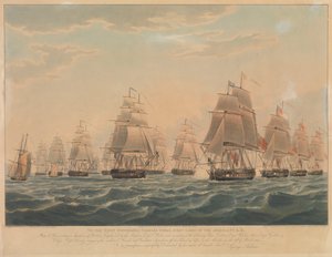 Defeat of the French and Italian Squadron