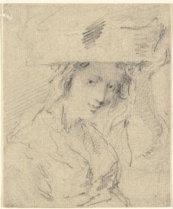 Woman with a Basket on Her Head by Thomas Worlidge