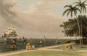 View of Calcutta from the Garden Reach, 1810
