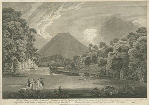 Dovedale - Thorpe Cloud (engraving) by Thomas of Derby (after) Smith
