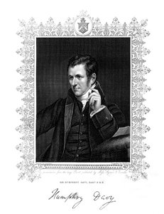 Sir Humphry Davy, Cornish Chemist and Physicist, 19th Century by Thomson