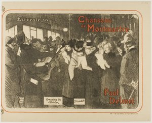 Songs of Montmartre by Théophile Alexandre Pierre Steinlen