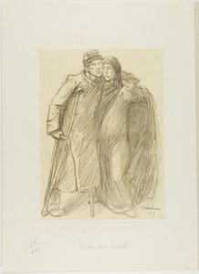 Helping the Wounded by Théophile Alexandre Pierre Steinlen