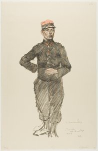 Legionnaire by Théophile Alexandre Pierre Steinlen