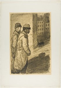 Stray Dogs by Théophile Alexandre Pierre Steinlen