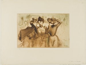 Three Working Girls Out for Lunch