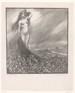 Tribute to Zola by Théophile Alexandre Steinlen (signed by artist)