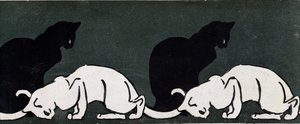 Cats by Steinlen by Théophile Alexandre Steinlen