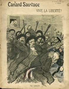 Illustration by Steinlen for the Cover of The Wild Duck