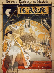 Poster for Le Reve, ballet
