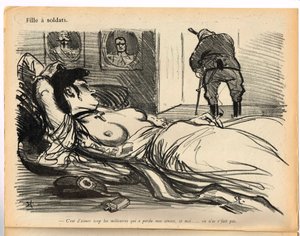 The Butter Plate, Satirical in Colors by Théophile Alexandre Steinlen