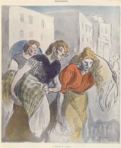 The Washerwomen Returning from the Wash House, late 19th century