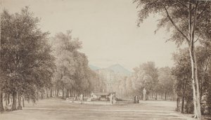 From Villa Reale (now Villa Nazionale) near Naples by Thorald Brendstrup