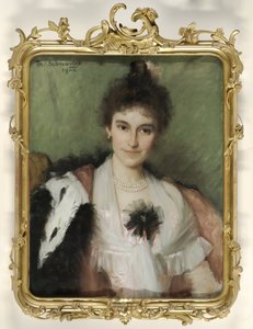 Amelia Eliza van Leeuwen (1862-1923). Wife of Christiaan Bernard Tilanus, Surgeon and Orthopedist in Amsterdam