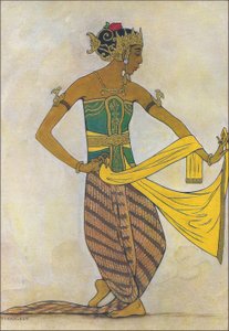 Classical Javanese Dancer by Thyra Kleen