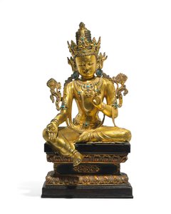 Imperial Figure of Avalokiteshvara (detail)