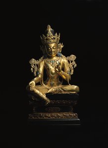 Imperial Figure of Avalokiteshvara (detail)