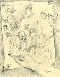 The Hand of the Artist (by the artist)