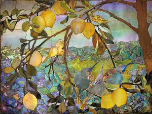 Favrile Mosaic Panel by Tiffany Studios
