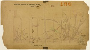 Hammering, Mounting and Engraving Design for Pitcher No. 5051 by Tiffany and Company
