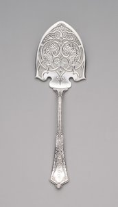 "Persian" pattern waffle server by Tiffany and Company