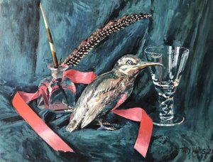 Still Life with Silver Bird
