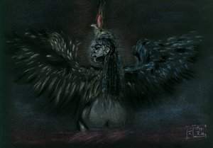 Dark Winged Goddess