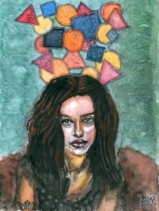 Pensive Mind Shapes by Tim Hoinkis