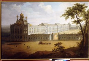 The Grand Palace at Tsarkoye Selo (Russia)
