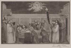 Death of St Francis