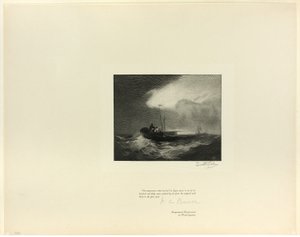 Fishing Boats Off Yarmouth (from Old English Masters)