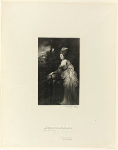 Georgiana, Duchess of Devonshire, from Old English Masters by Timothy Cole