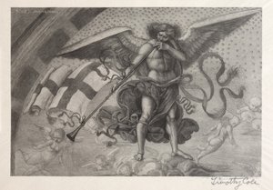 Old Italian Masters: Angel Sounding a Trumpet by Timothy Cole