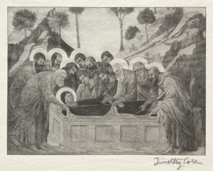 Old Italian Masters: Burial of the Virgin by Timothy Cole