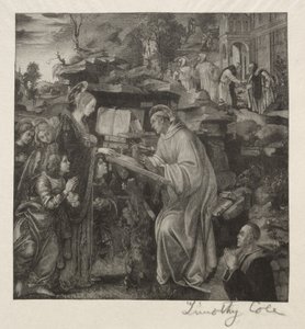 Madonna Appearing to St. Bernard by Timothy Cole