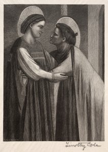 Old Italian Masters: Mary and Elisabeth by Timothy Cole