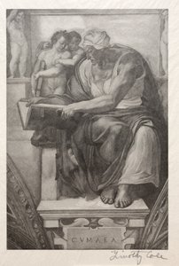 Old Italian Masters: The Cumaean Sibyl, 1888-1892 by Timothy Cole