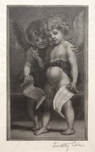 Old Italian Masters: Two Child Angels