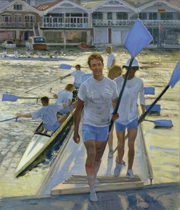 Evening Return, Henley by Timothy Easton