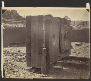 Double-barrel Box Cannon by Timothy H. OSullivan