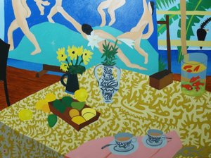 Tea with Matisse, 2014